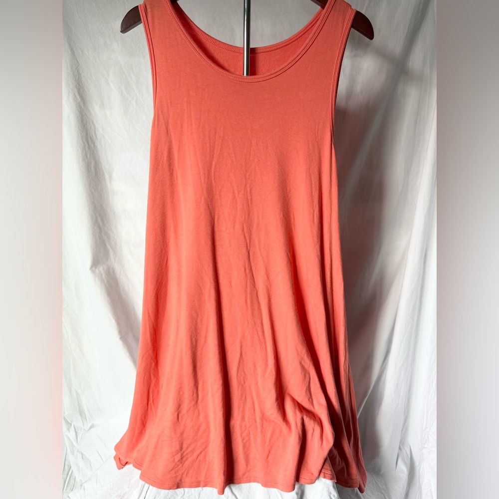 Coral dress